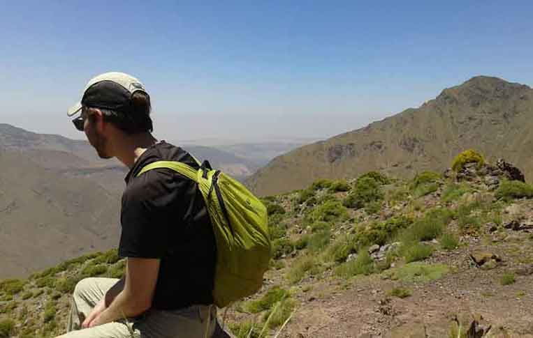 berber villages and toubkal mountain